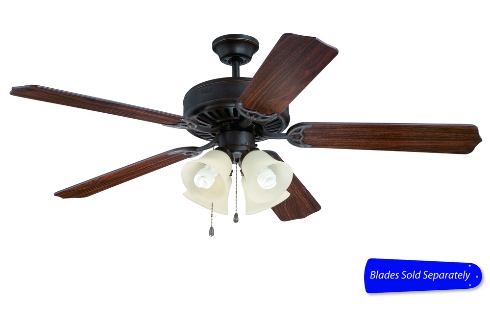 Ceiling Fan Motor And Light Kit Only, Ceiling Fan Blades Only